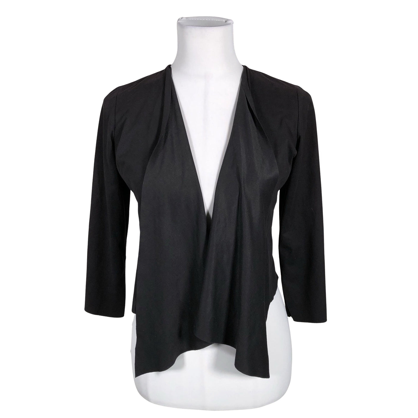 Unisex Cashmere - Tricot bolero, size 36 - Black (1)