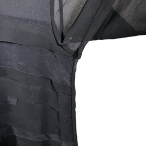 Unisex Selected - Schiffon dress, size 36 - Black (2)