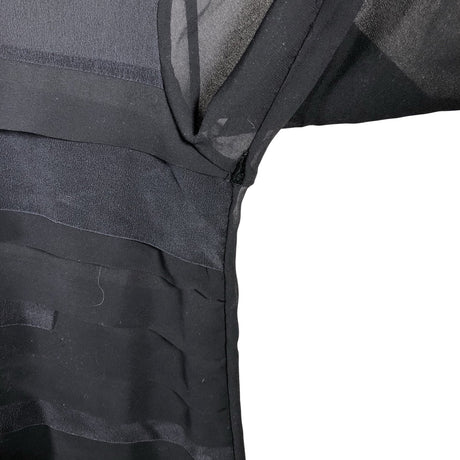 Unisex Selected - Schiffon dress, size 36 - Black (2)