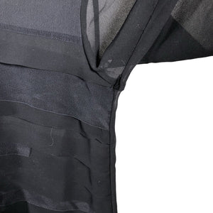 Unisex Selected - Schiffon dress, size 36 - Black (3)