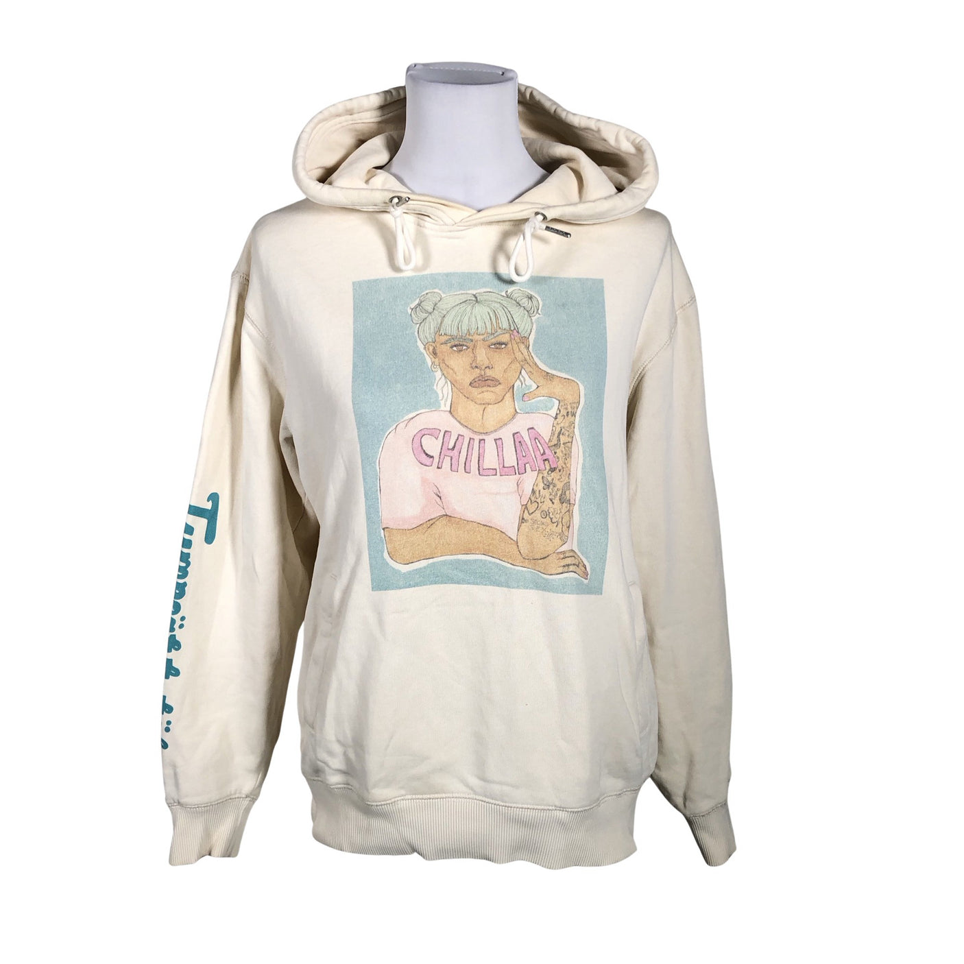 Unisex Makia - Hoodie, size 34 - Natural white (1)