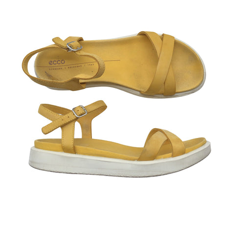 Unisex Ecco - Sandals, size 37 - Yellow ()