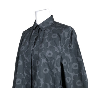 Unisex Marimekko - Collared shirt, size 34 - Black (2)