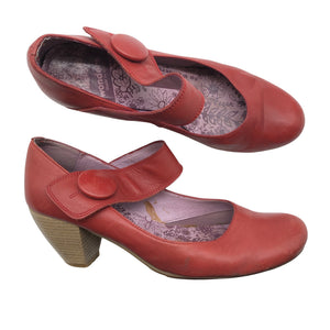 Unisex Wonders - High heels, size 37 - Red (2)
