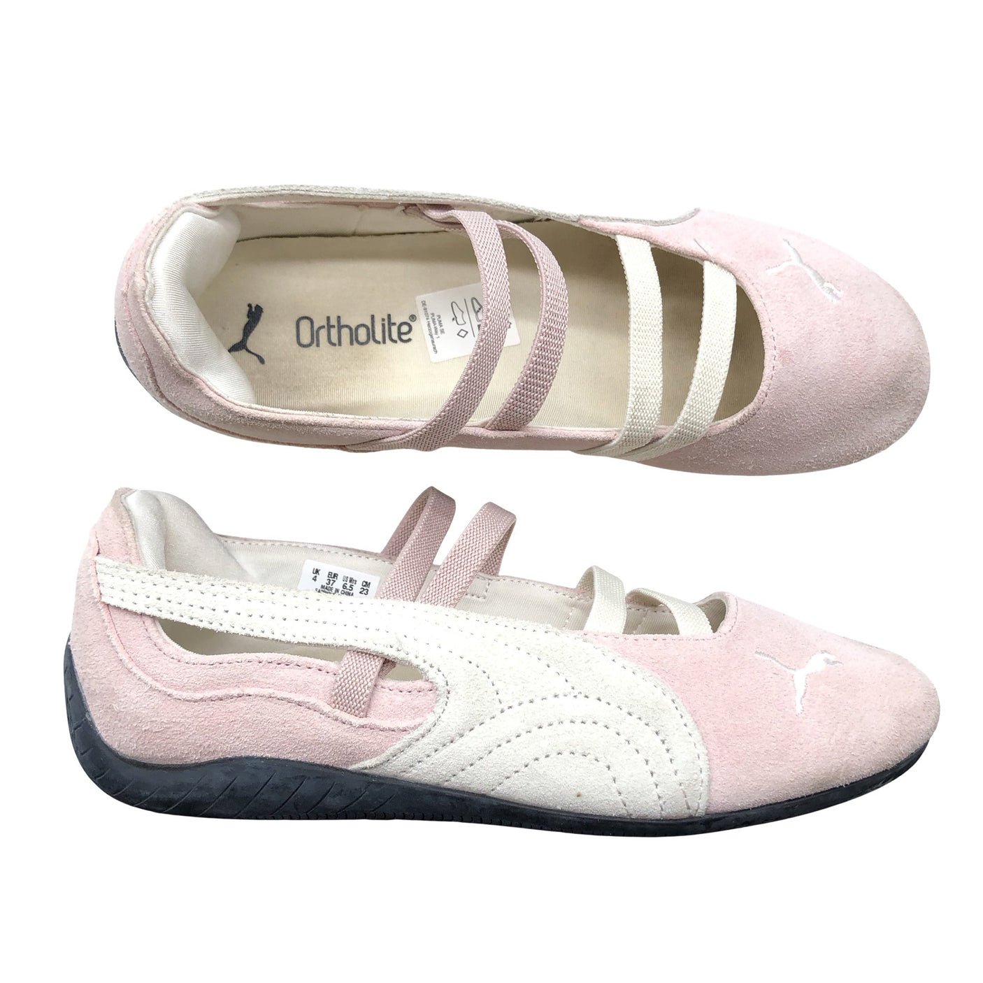 Unisex Puma - Ballerinas, size 37 - Light pink (1)