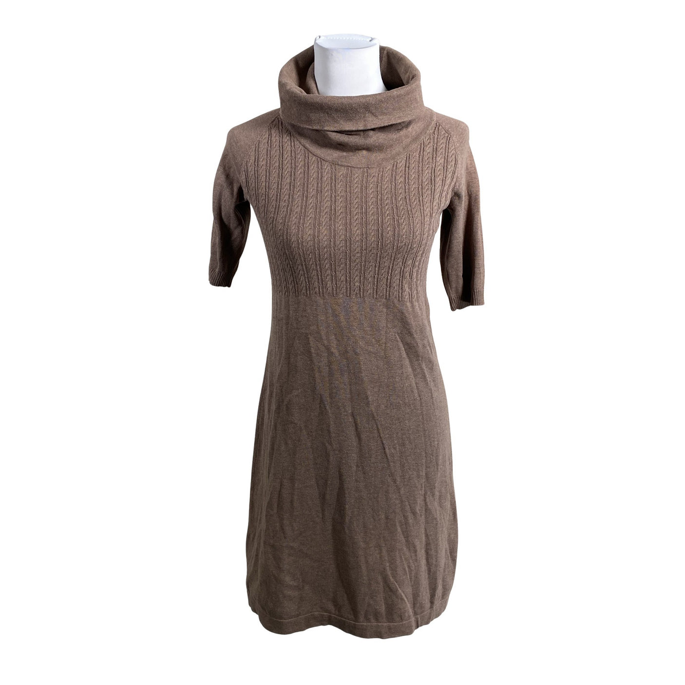 Unisex Esprit - Knit dress, size 36 - Brown (1)