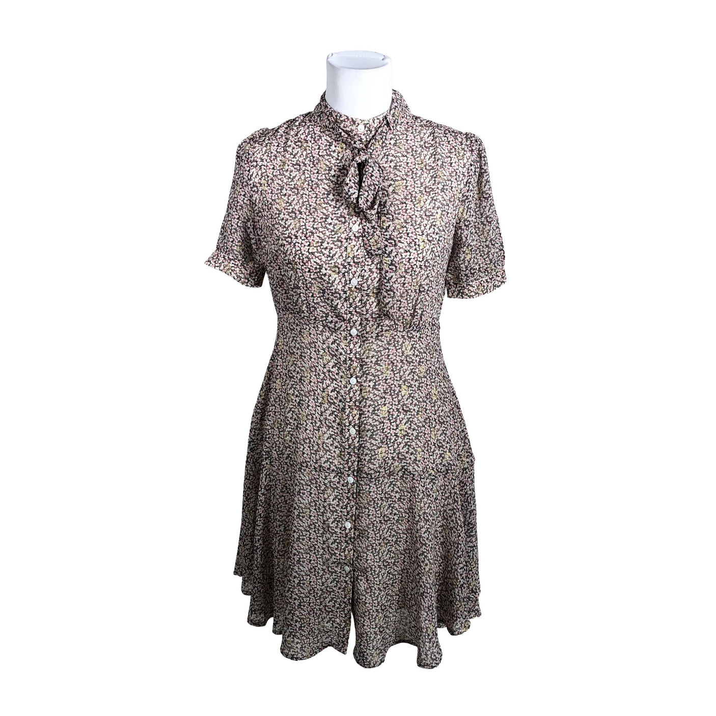 Unisex Sofie Schnoor - Schiffon dress, size 34 - Light pink (1)
