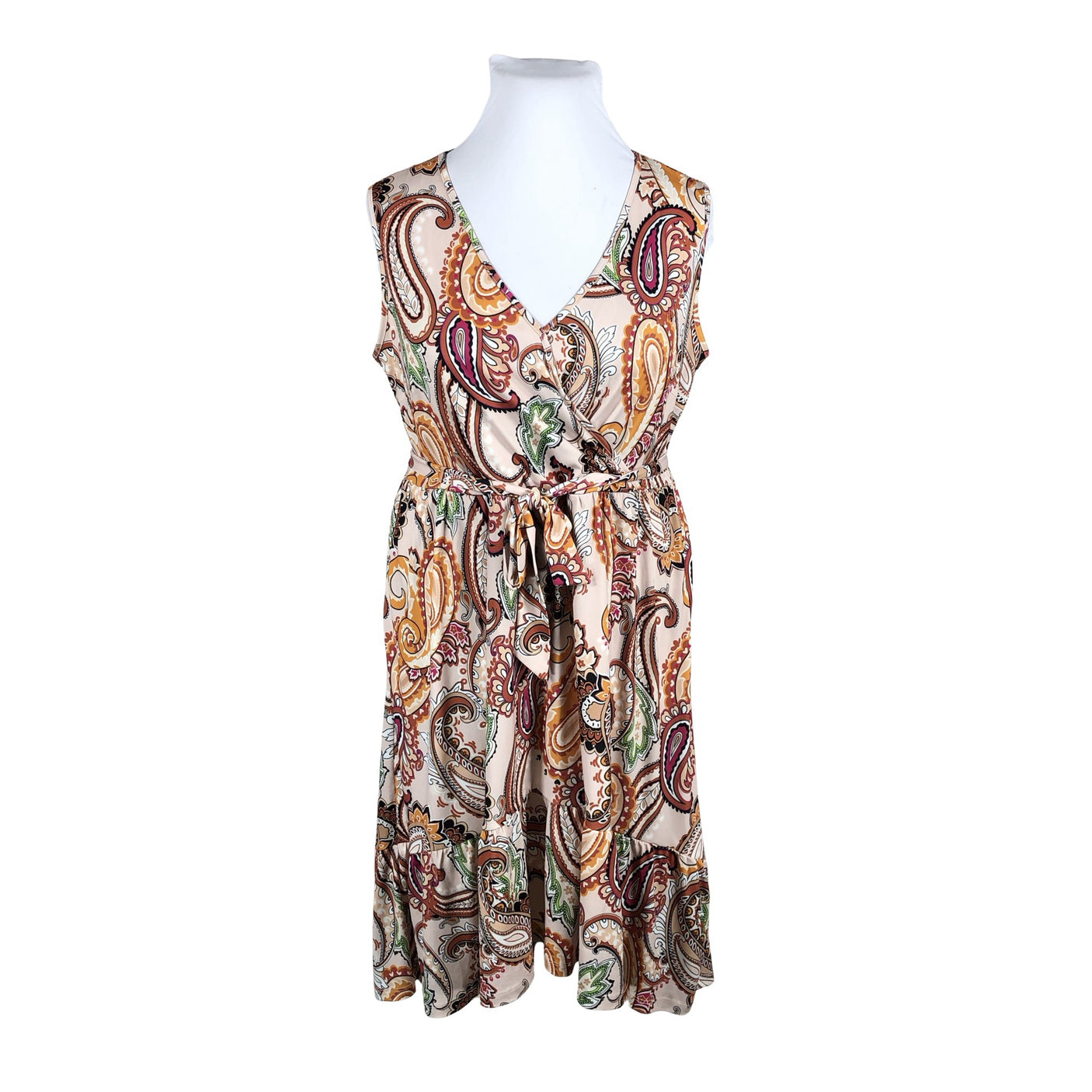 Unisex More&More - Tricot dress, size 42 - Beige (2)