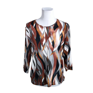 Unisex Marinello - Tricot shirt, size 40 - Brown (1)