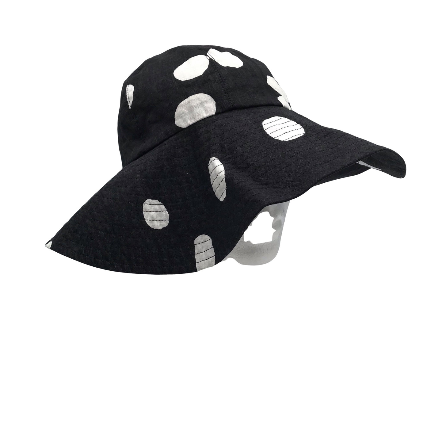 Unisex Marimekko - Summer hat, size 56 - 58 cm - Black (1)