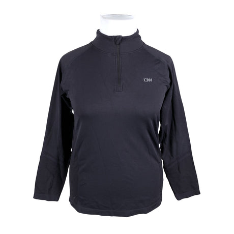 Unisex ICIW – Icaniwill - Sports shirt, long sleeve, size 44 - Black (2)