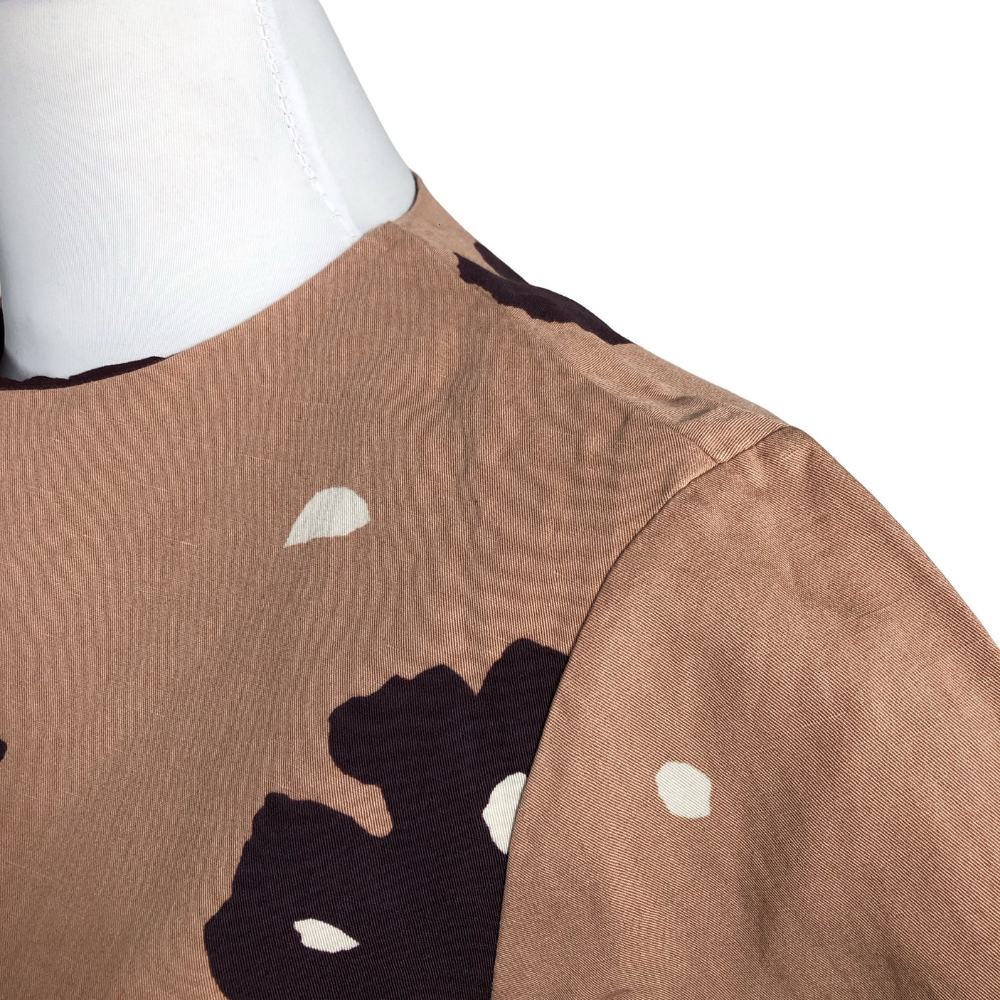 Unisex Marimekko - Short-sleeved blouse, size 40 - Beige (2)