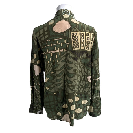 Unisex Marimekko - Blouse, size 40 - Green (2)