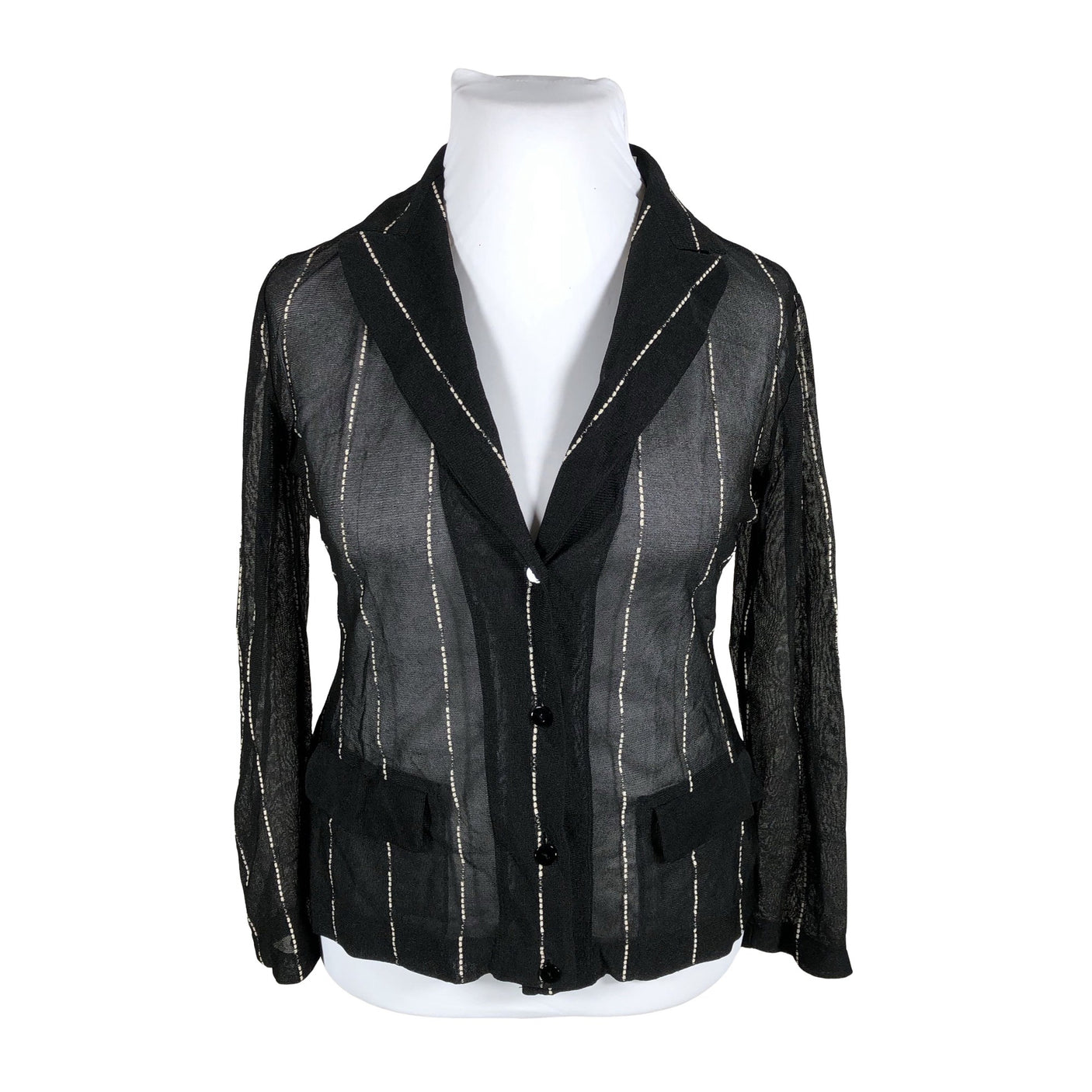 Unisex Gianfranco Ferre - Cardigan, size 42 - Black (2)