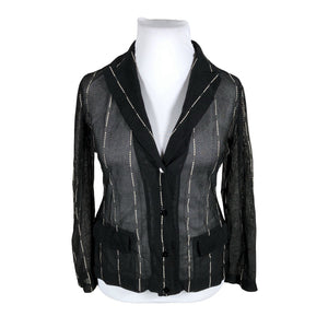 Unisex Gianfranco Ferre - Cardigan, size 42 - Black (1)
