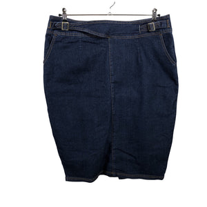 Unisex Lost Ink - Denim skirt, size 46 - Blue (1)