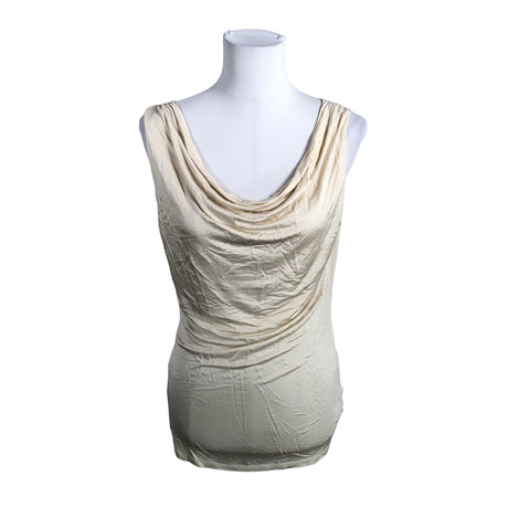 Unisex Gant - Tricot tank top, size 38 - Beige ()