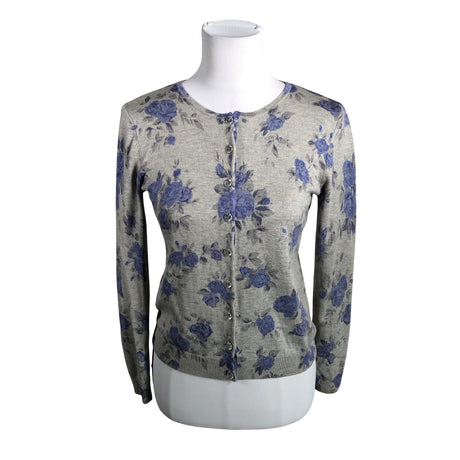 Unisex August Silk - Cardigan, size 36 - Gray ()