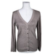 Unisex Repeat - Cardigan, size 40 - Beige ()