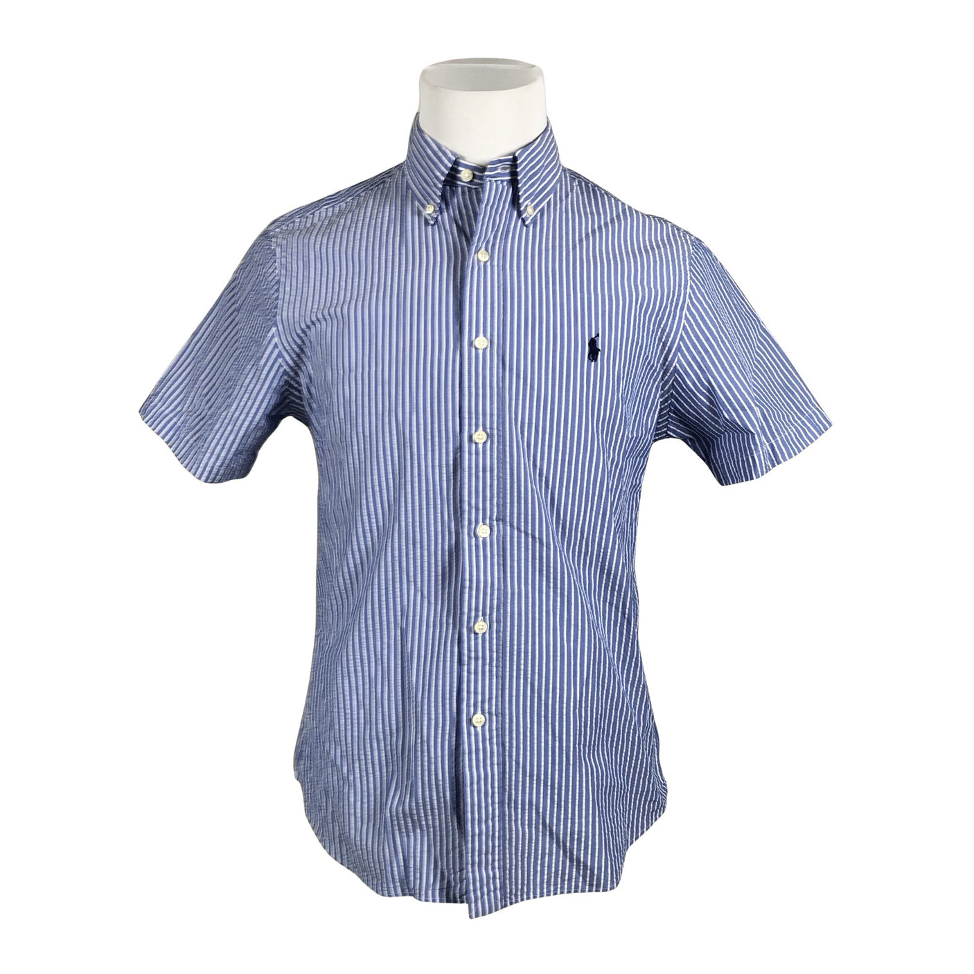 Unisex Ralph Lauren - Collared shirt, size M - Light blue (1)