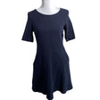 Unisex Esprit - Pique dress, size 40 - Blue ()