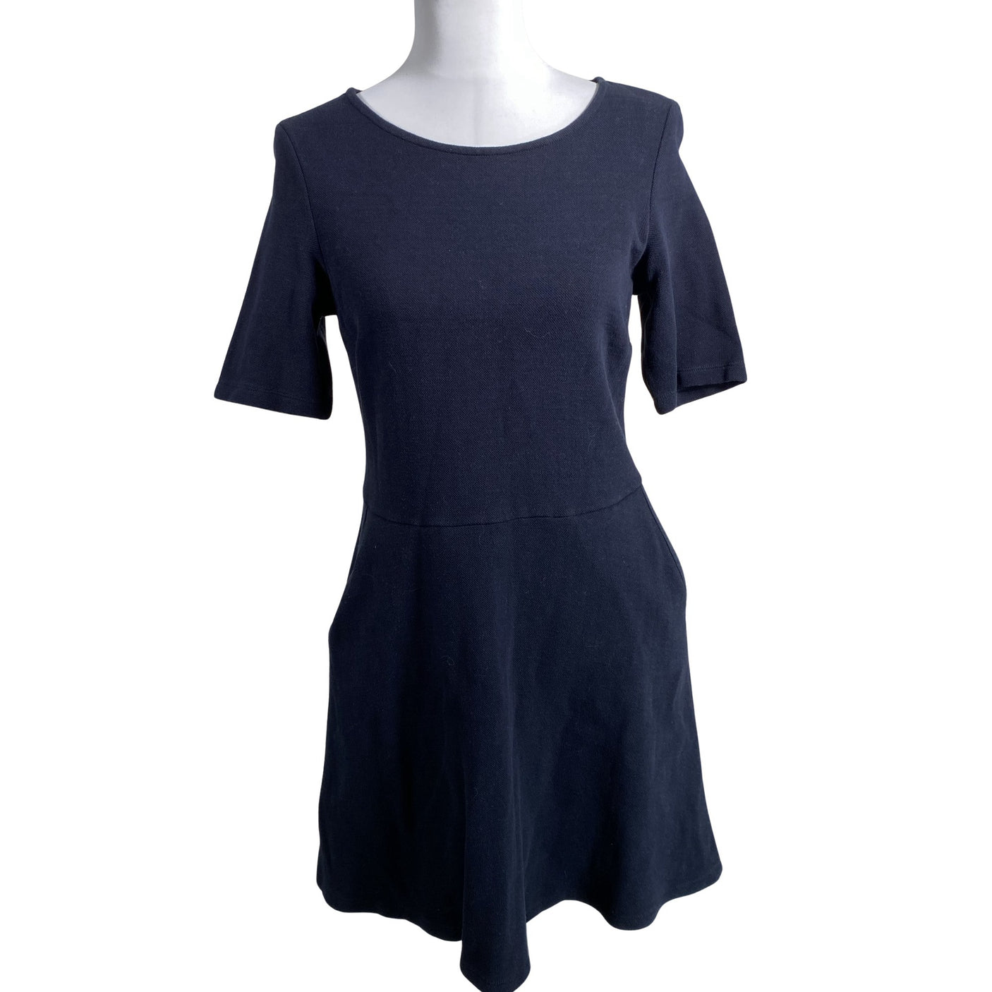 Unisex Esprit - Pique dress, size 40 - Blue (1)