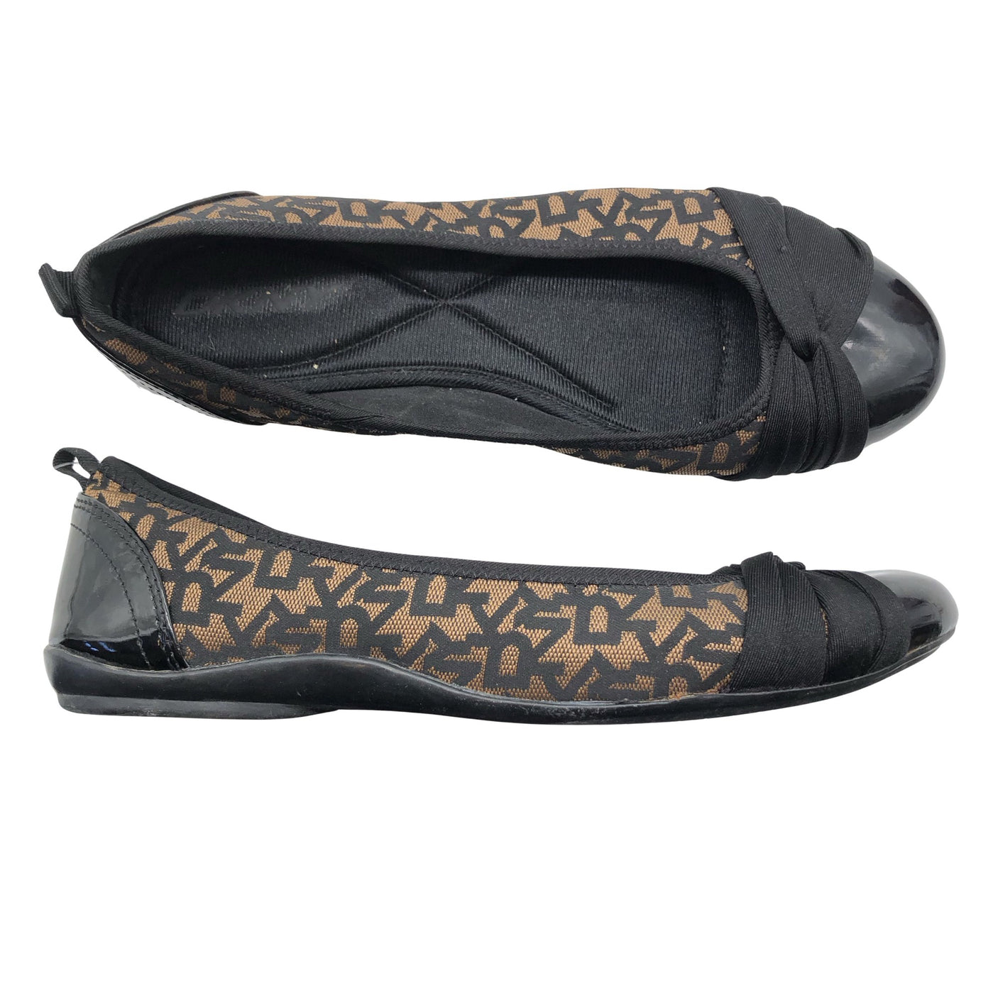 Unisex DKNY - Ballerinas, size 39 - Brown (1)
