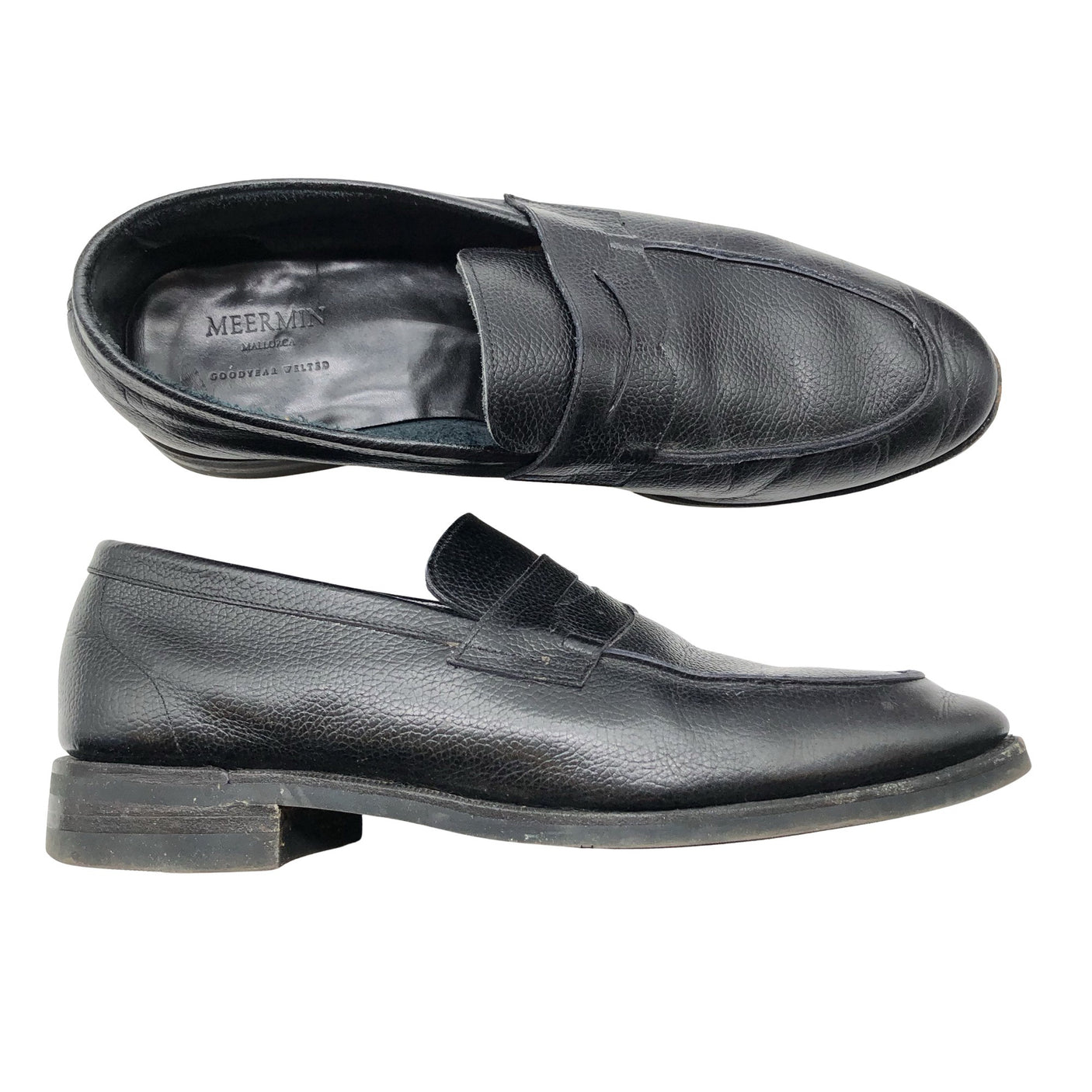 Unisex Meermin - Loafers, size 43 - Black (2)