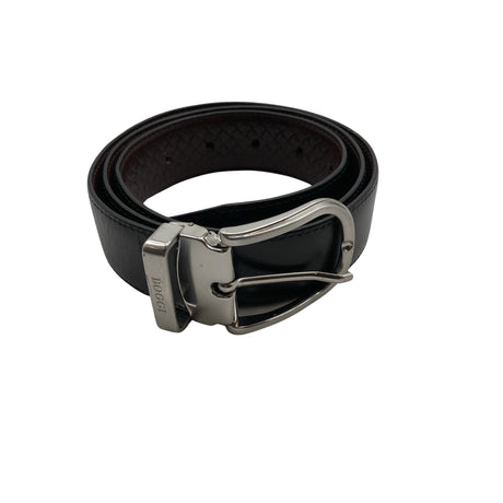 Unisex Boggi - Leather belt, size Ei kokoa - Black (2)