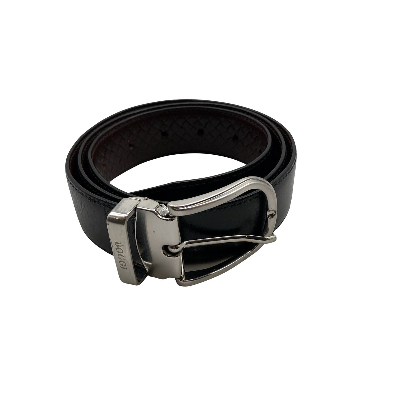 Unisex Boggi - Leather belt, size Ei kokoa - Black (1)