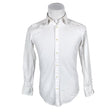 Unisex Kilgour - Collared shirt, size M - White ()