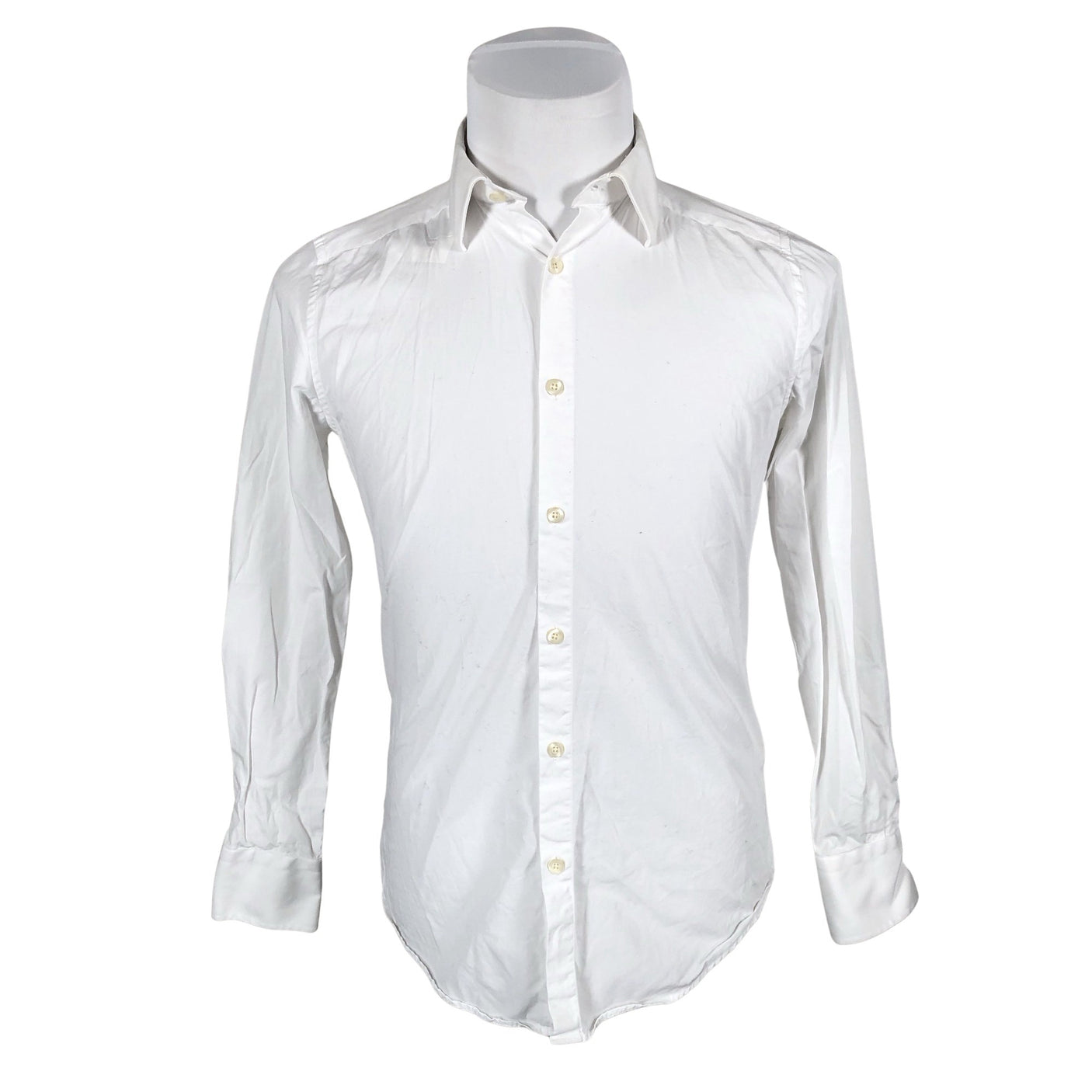 Unisex Kilgour - Collared shirt, size M - White (1)