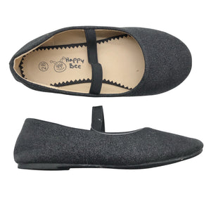 Unisex Happy Bee - Festive ballerinas, size 28 - Black (1)
