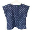 Unisex Benetton - Short-sleeved blouse, size 116 - 122 - Blue ()