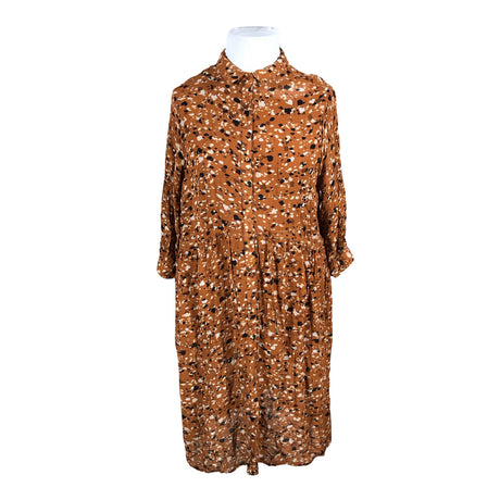Unisex Part two - Schiffon dress, size 44 - Orange ()