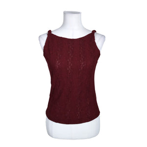Unisex Your Face - Top, size 40 - Wine red (1)