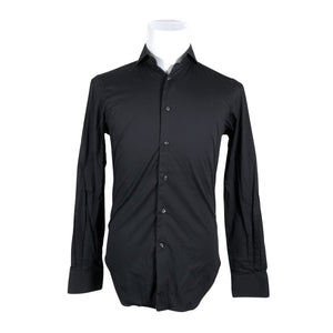 Unisex Boggi Milano - Collared shirt, size S - Black (1)
