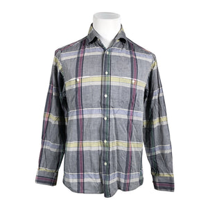 Unisex Reiss - Collared shirt, size L - Gray (1)