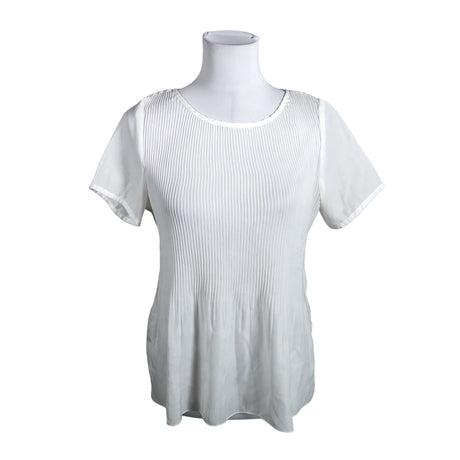 Unisex Ichi - Short-sleeved blouse, size 36 - White ()