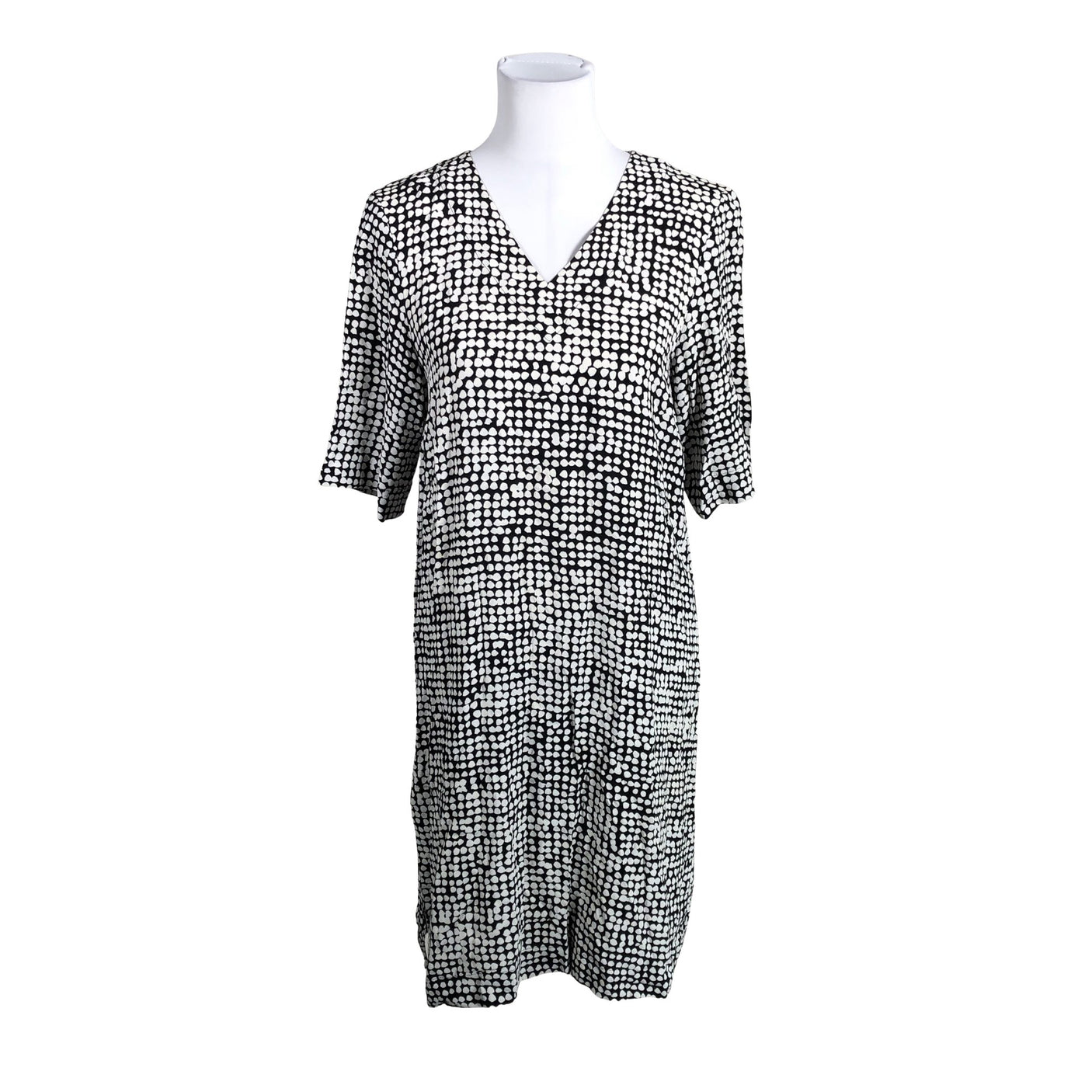 Unisex Marimekko - Schiffon dress, size 36 - Black (1)