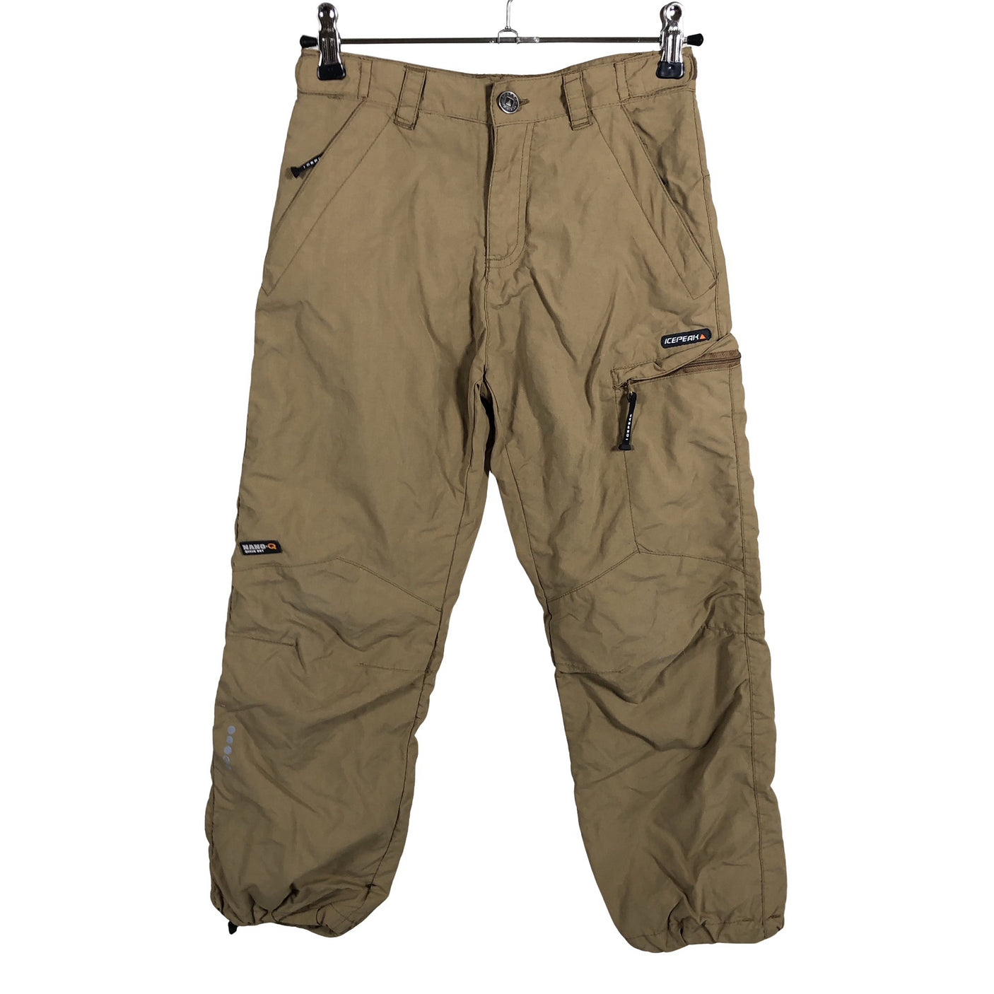 Unisex Icepeak - Outdoor pants, size 122 - 128 - Brown (1)