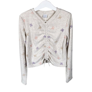 Unisex Lindex - Tricot shirt, size 134 - 140 - Beige (1)