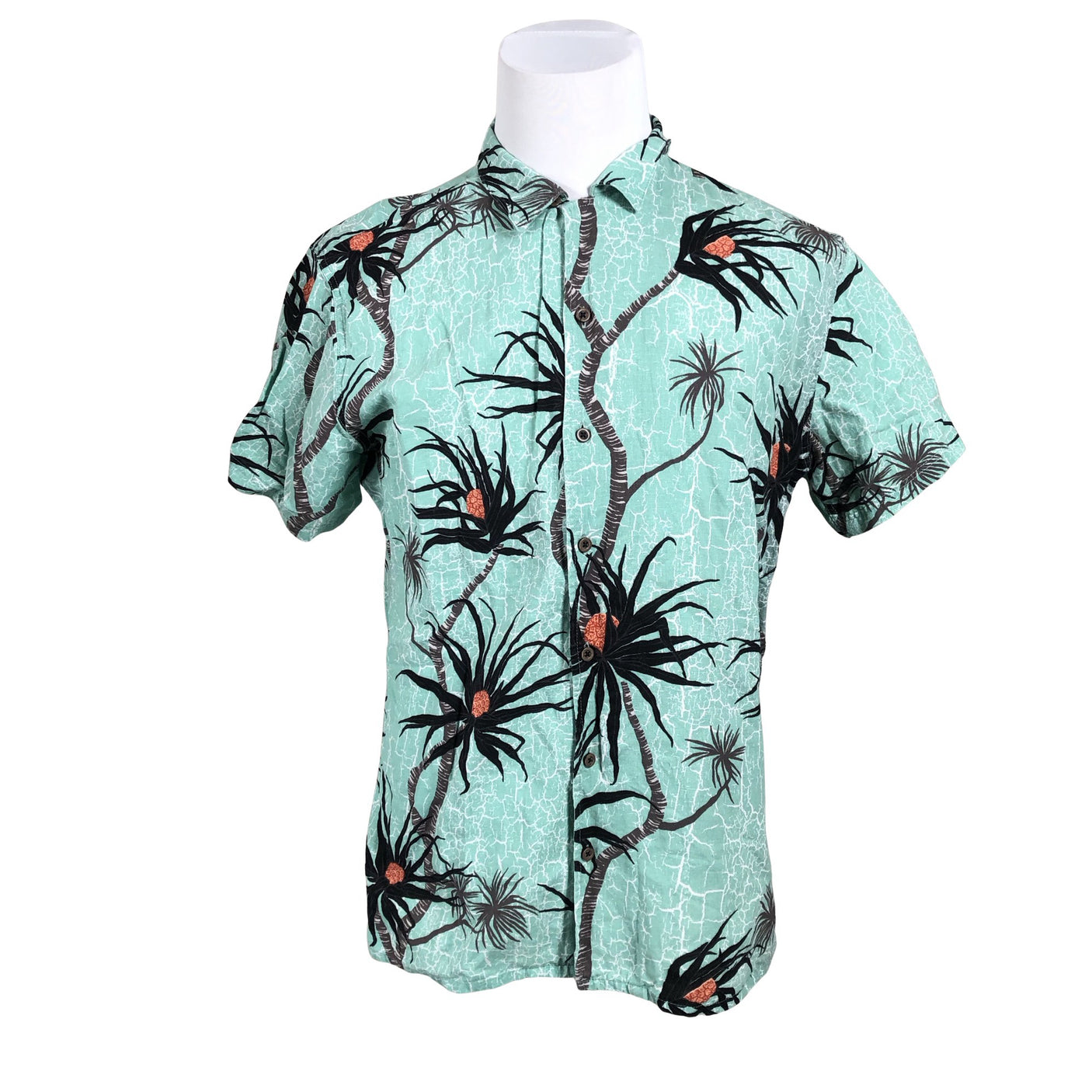 Unisex Rip Curl - Collared shirt, size M - Green (1)