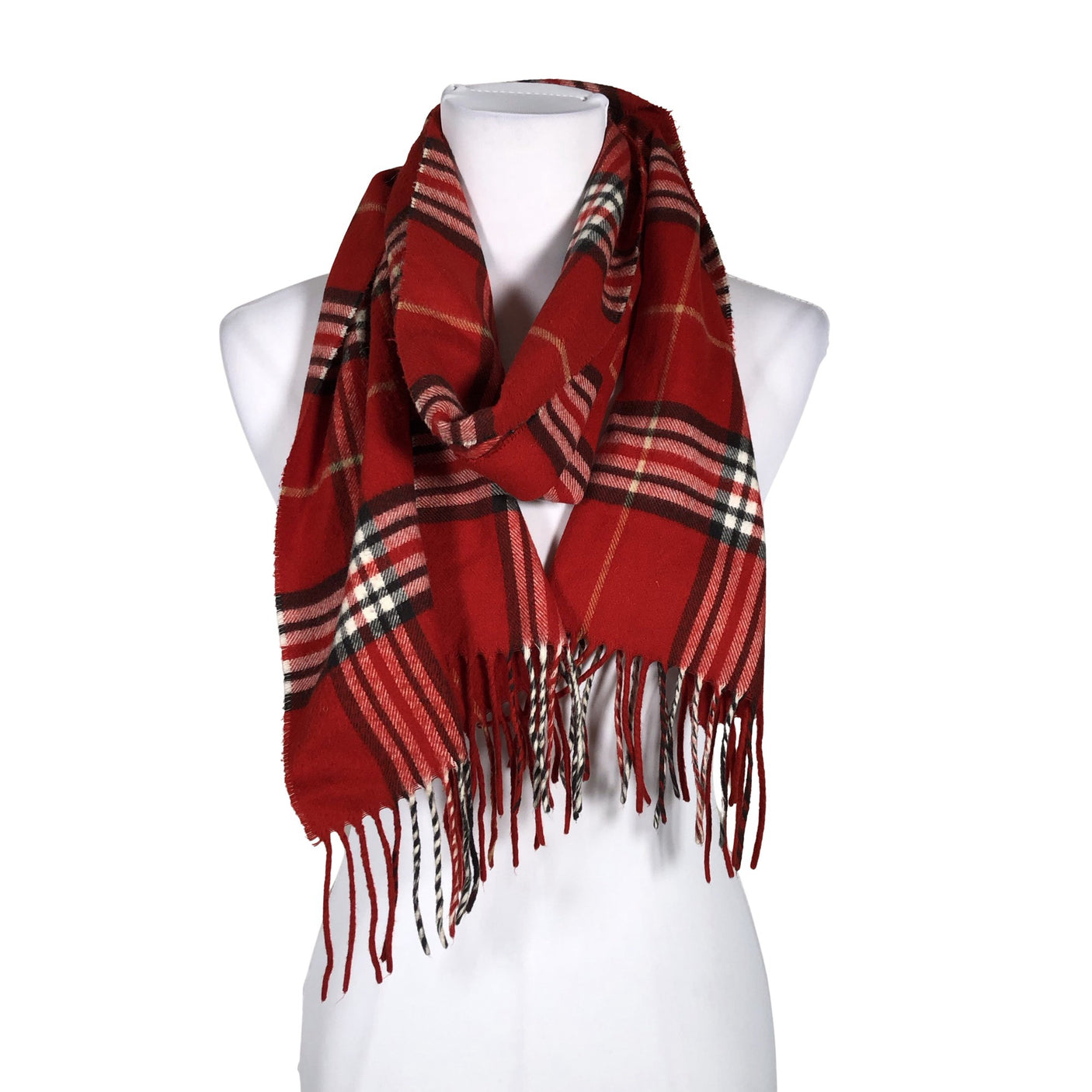 Unisex Cashmink - Scarf, size Ei kokoa - Red (1)