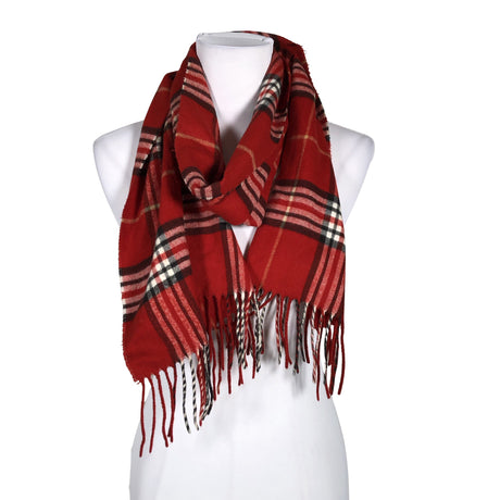 Unisex Cashmink - Scarf, size Ei kokoa - Red (2)
