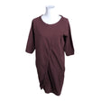 Unisex House of Lola - Sweatshirt dress, size 36 - Wine red ()