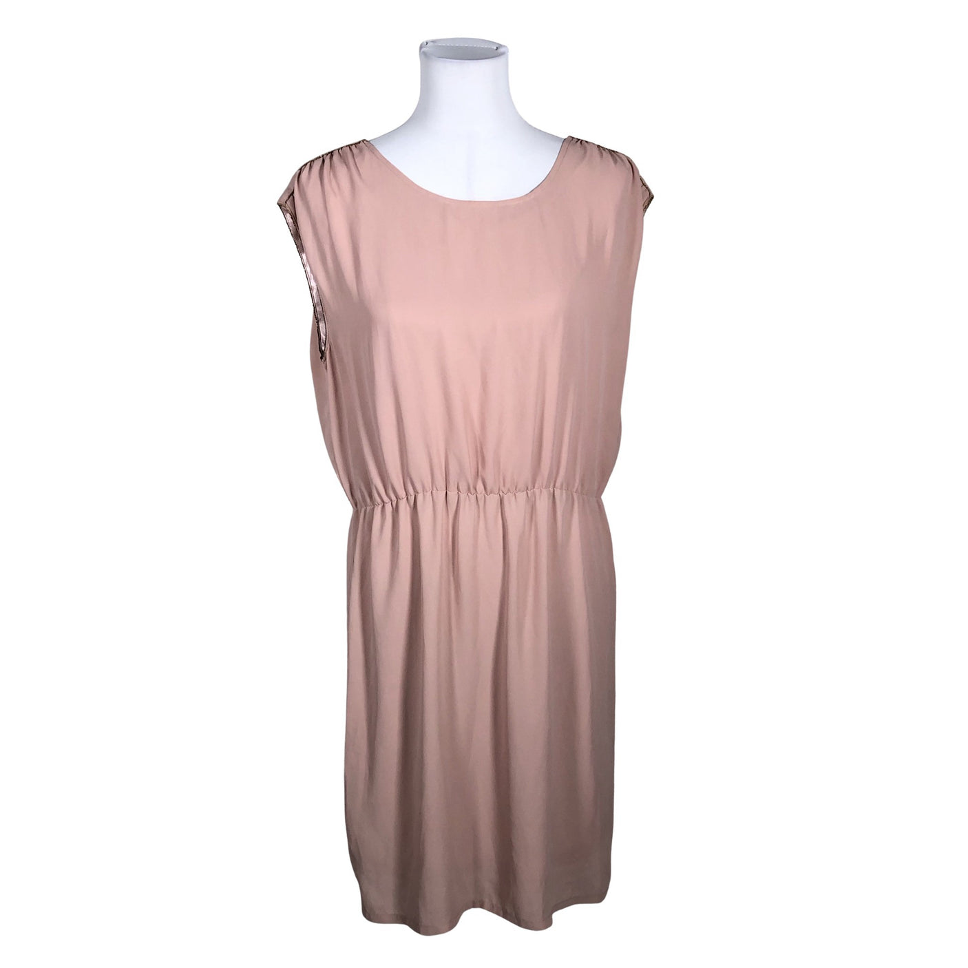 Unisex Soaked - Schiffon dress, size 40 - Light pink (1)