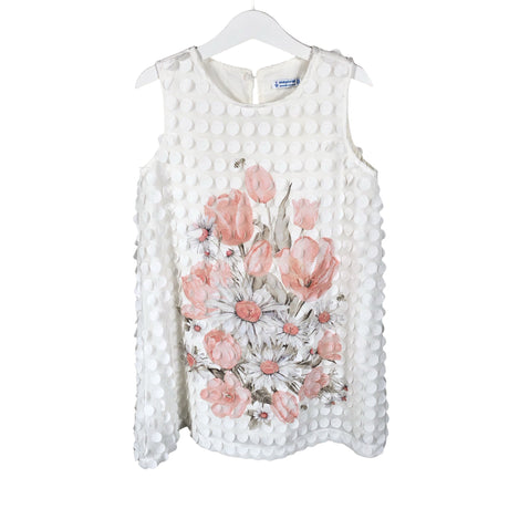 Unisex Mayoral - Party dress, size 116 - 122 - White ()