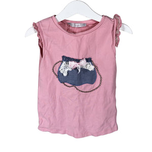 Unisex Mayoral - Tricot tank top, size 110 - 116 - Light pink (1)