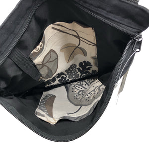 Unisex Handmade - Shoulder bag, size Midi - Black (2)